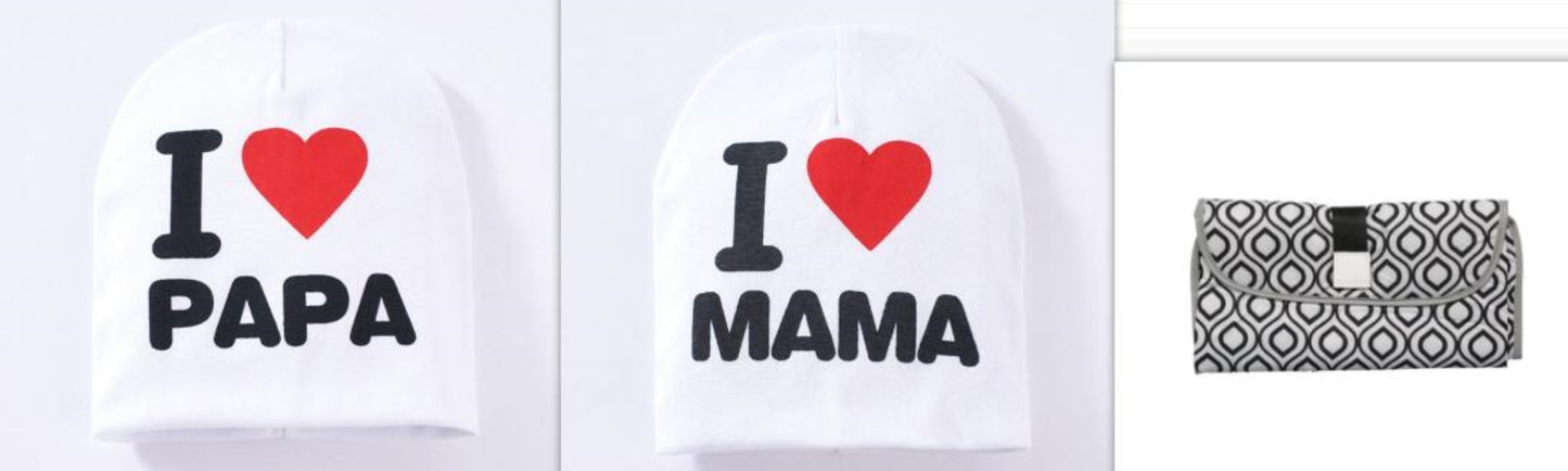 Pochette portable pour matelas à langer pour nouveau-né